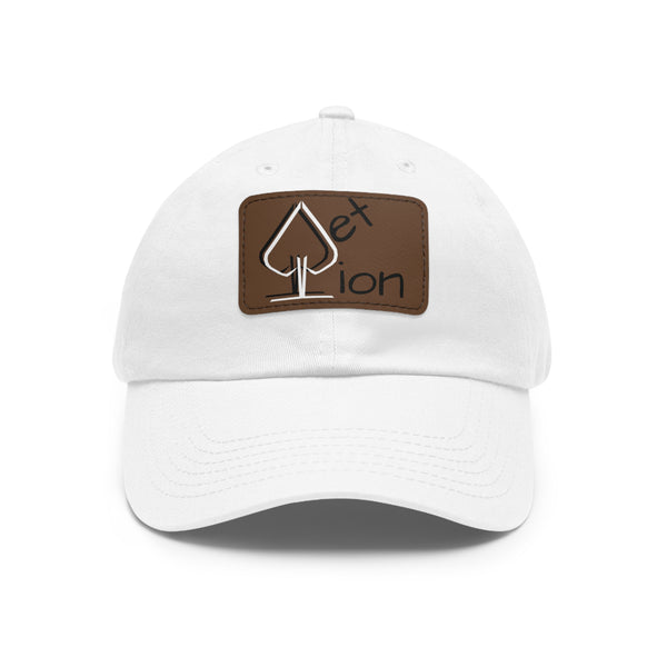 Reflection by JetLion – Premium Dad Hat with JetLionApp Spade Logo Patch | Clean, Minimal, Intentional