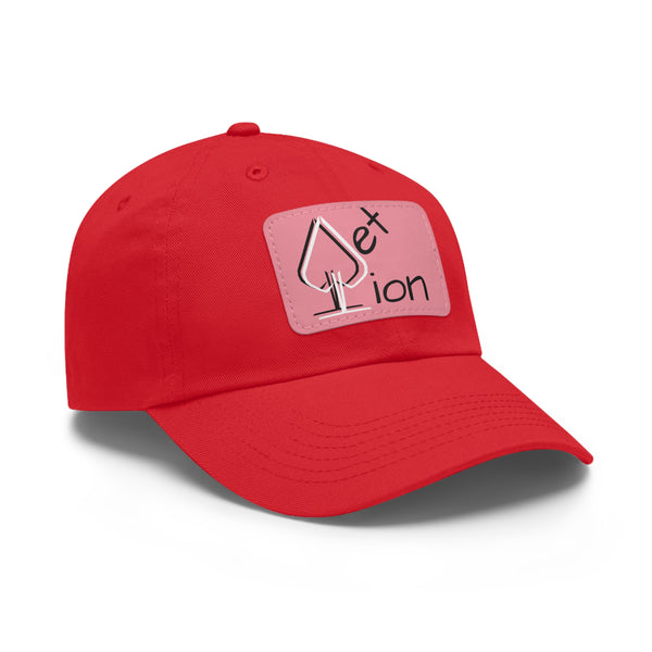 Reflection by JetLion – Premium Dad Hat with JetLionApp Spade Logo Patch | Clean, Minimal, Intentional