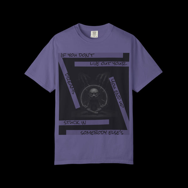 Phrazorblade by JetLion presents Detach | Inspirational Graphic Tee, Motivational T-Shirt, Unisex Casual Wear, Gift for Dreamers, Everyday Comfort, Unique Statement Shirt