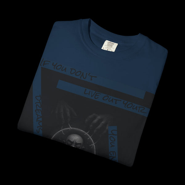 Phrazorblade by JetLion presents Detach | Inspirational Graphic Tee, Motivational T-Shirt, Unisex Casual Wear, Gift for Dreamers, Everyday Comfort, Unique Statement Shirt