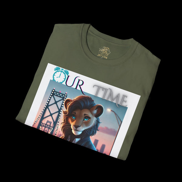 Duperfans by JetLion presents Ambassadress | Our Time. Our Way. Tee, Trendsetter Tee, Unisex Softstyle Tee, Animated Style Shirt, Perfect Gift for Kids & Teens