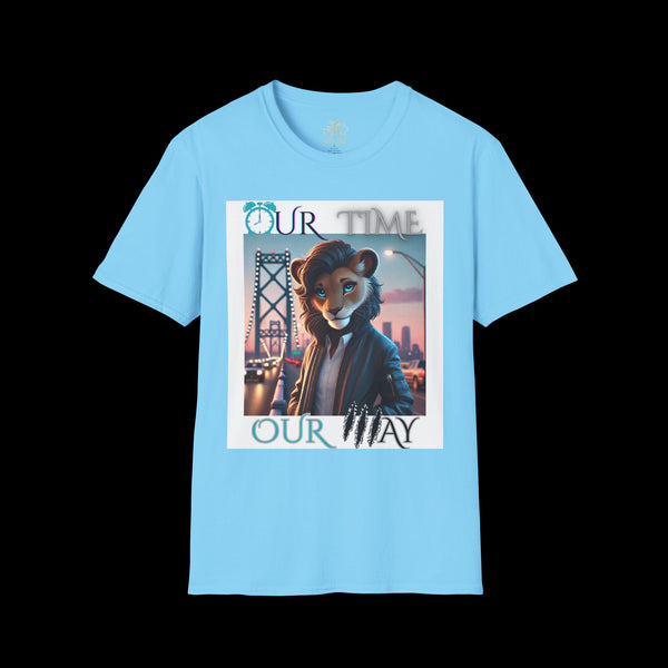 Duperfans by JetLion presents Ambassadress | Our Time. Our Way. Tee, Trendsetter Tee, Unisex Softstyle Tee, Animated Style Shirt, Perfect Gift for Kids & Teens
