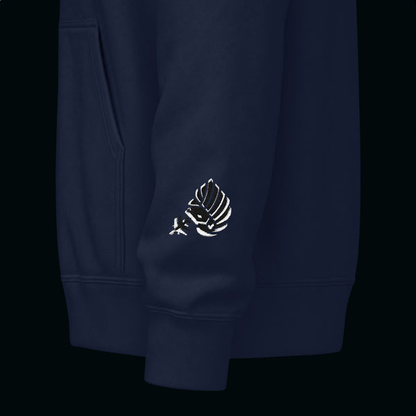 JetLion AVIATE Zip Hoodie — First Flight Edition