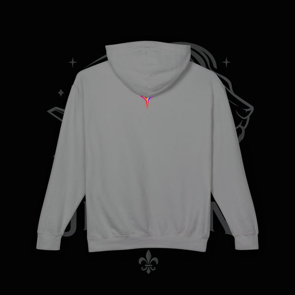 JetLion Present StarBurst Signature Lightweight Hoodie V1 — "JetLion" Cosmic Infused Graphic Sweatshirt