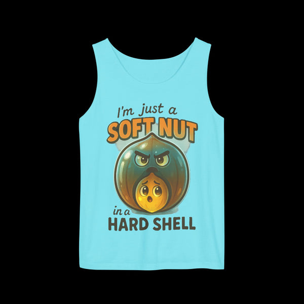 Phrazorblade by JetLion presents OnGuard – Emotional Armor Tank for the Bold and Reserved | Summer Wear, Gift for Him/Her, Casual Layering, Animal Lovers