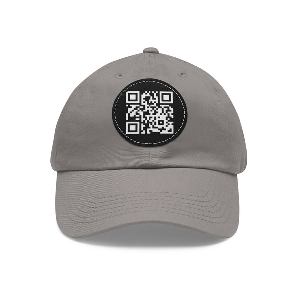 Cipher by JetLion – QR Patch Dad Hat for Silent Impact & Coded Presence Perfect for Casual Outfits, Gifts, Summer, Outdoor Adventures, Unique Accessories