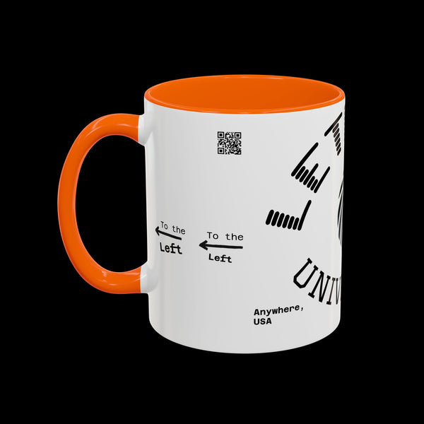 Adversity by JetLion presents Letmebe University Mug: Funny Minimalist Coffee Cup x Gift for the Unbothered x JetLion Mindset Drop