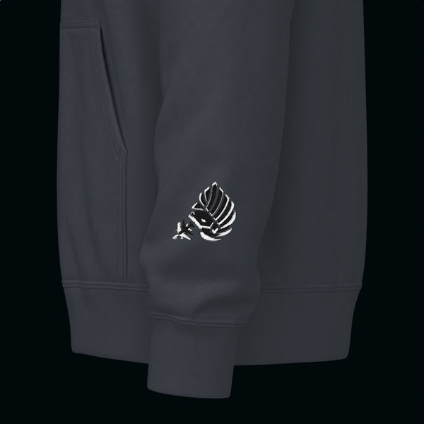 JetLion AVIATE Zip Hoodie — First Flight Edition