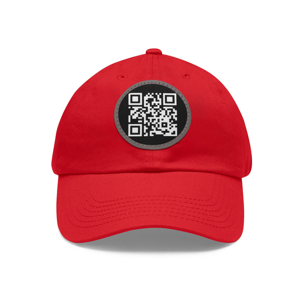 Cipher by JetLion – QR Patch Dad Hat for Silent Impact & Coded Presence Perfect for Casual Outfits, Gifts, Summer, Outdoor Adventures, Unique Accessories