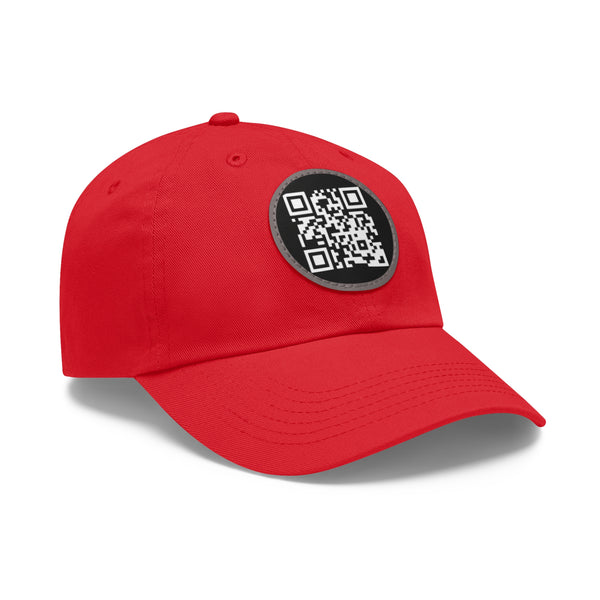 Cipher by JetLion – QR Patch Dad Hat for Silent Impact & Coded Presence Perfect for Casual Outfits, Gifts, Summer, Outdoor Adventures, Unique Accessories