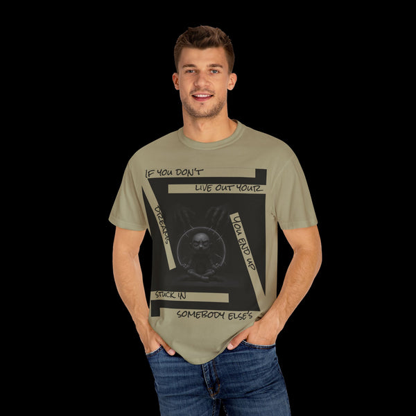 Phrazorblade by JetLion presents Detach | Inspirational Graphic Tee, Motivational T-Shirt, Unisex Casual Wear, Gift for Dreamers, Everyday Comfort, Unique Statement Shirt