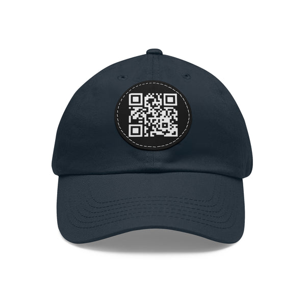 Cipher by JetLion – QR Patch Dad Hat for Silent Impact & Coded Presence Perfect for Casual Outfits, Gifts, Summer, Outdoor Adventures, Unique Accessories