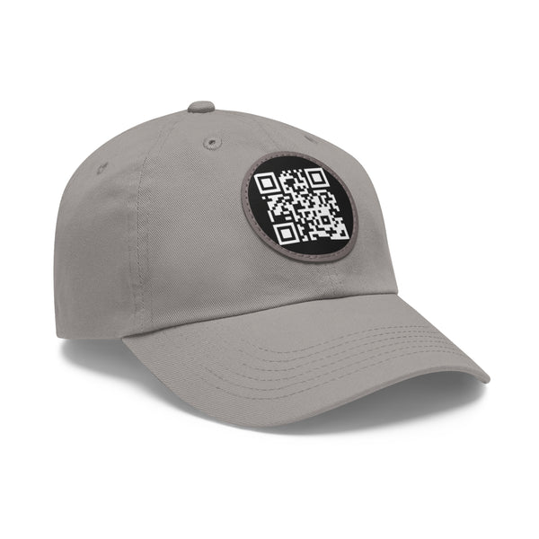 Cipher by JetLion – QR Patch Dad Hat for Silent Impact & Coded Presence Perfect for Casual Outfits, Gifts, Summer, Outdoor Adventures, Unique Accessories