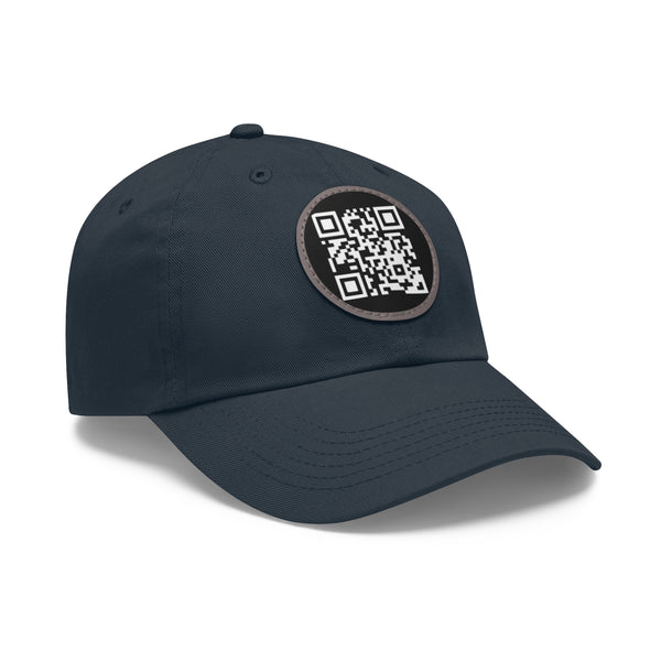 Cipher by JetLion – QR Patch Dad Hat for Silent Impact & Coded Presence Perfect for Casual Outfits, Gifts, Summer, Outdoor Adventures, Unique Accessories