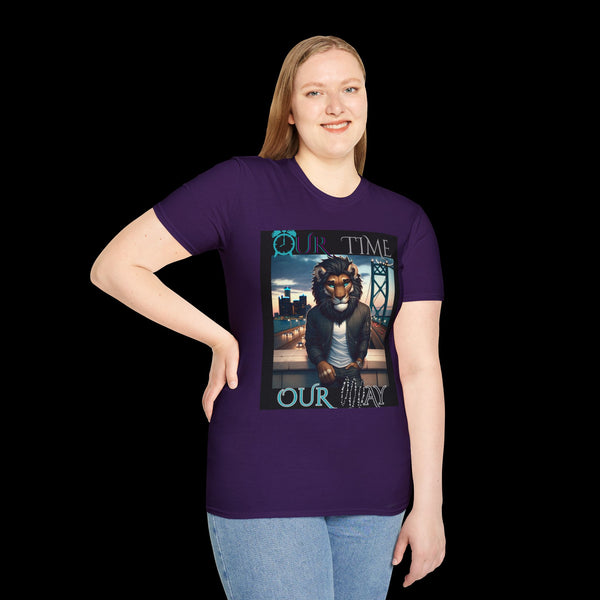 Duperfan by JetLion presents "Ambassador" - Urban Art Tee, Unisex Shirt, Casual Wear, Gift for Animal Lovers, Streetwear Fashion