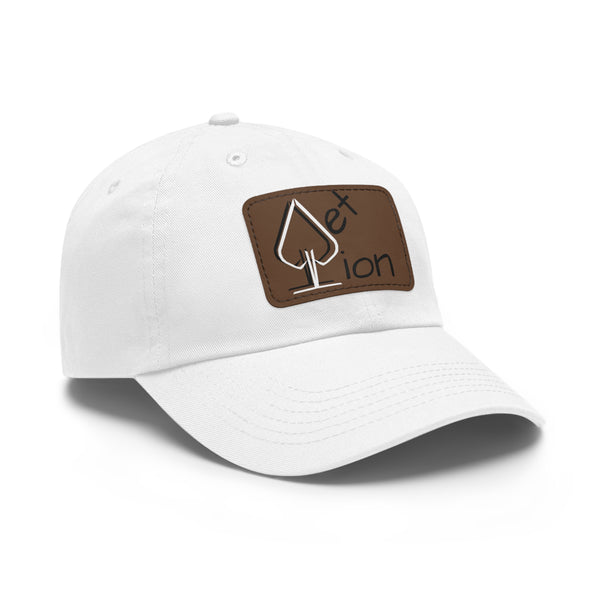Reflection by JetLion – Premium Dad Hat with JetLionApp Spade Logo Patch | Clean, Minimal, Intentional