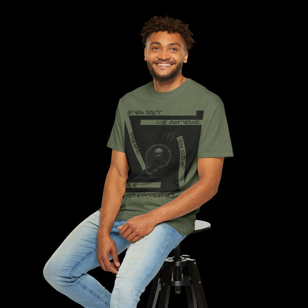 Phrazorblade by JetLion presents Detach | Inspirational Graphic Tee, Motivational T-Shirt, Unisex Casual Wear, Gift for Dreamers, Everyday Comfort, Unique Statement Shirt