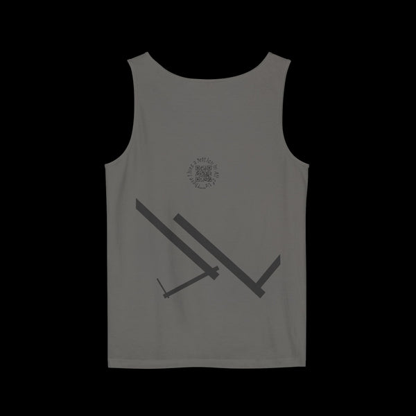 Phrazorblade by JetLion presents OnGuard – Emotional Armor Tank for the Bold and Reserved | Summer Wear, Gift for Him/Her, Casual Layering, Animal Lovers