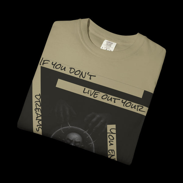 Phrazorblade by JetLion presents Detach | Inspirational Graphic Tee, Motivational T-Shirt, Unisex Casual Wear, Gift for Dreamers, Everyday Comfort, Unique Statement Shirt