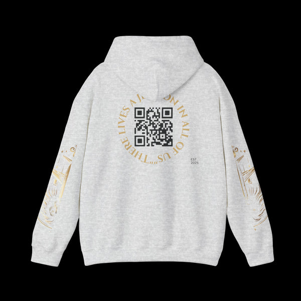 Manifest by JetLion Streak Hoodie:  Unisex Luxury Streetwear x Gift for Him x JetLion Signature Drop