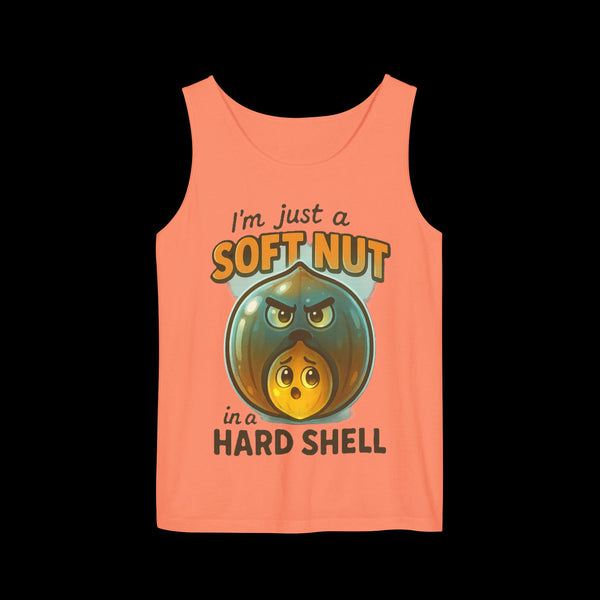 Phrazorblade by JetLion presents OnGuard – Emotional Armor Tank for the Bold and Reserved | Summer Wear, Gift for Him/Her, Casual Layering, Animal Lovers