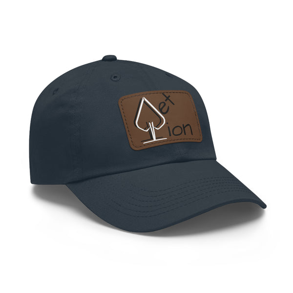 Reflection by JetLion – Premium Dad Hat with JetLionApp Spade Logo Patch | Clean, Minimal, Intentional