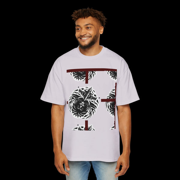 Resolute by JetLion – Statement Graphic Tee | Unshaken. Unmoved. Unapologetic. | Stylish Men's Oversized Tee, Graphic Tee, Casual Wear, Comfortable Shirt, Streetwear Fashion, Gift for Him