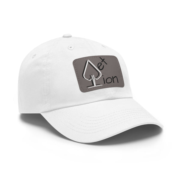 Reflection by JetLion – Premium Dad Hat with JetLionApp Spade Logo Patch | Clean, Minimal, Intentional