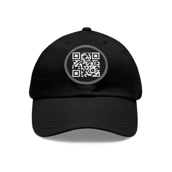 Cipher by JetLion – QR Patch Dad Hat for Silent Impact & Coded Presence Perfect for Casual Outfits, Gifts, Summer, Outdoor Adventures, Unique Accessories