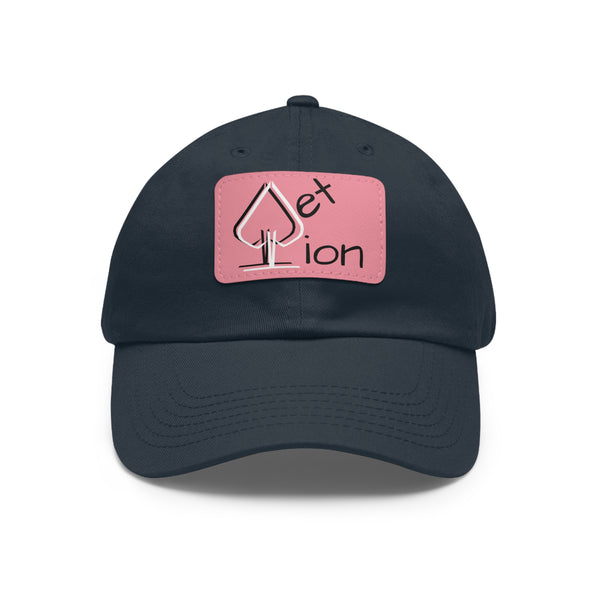 Reflection by JetLion – Premium Dad Hat with JetLionApp Spade Logo Patch | Clean, Minimal, Intentional