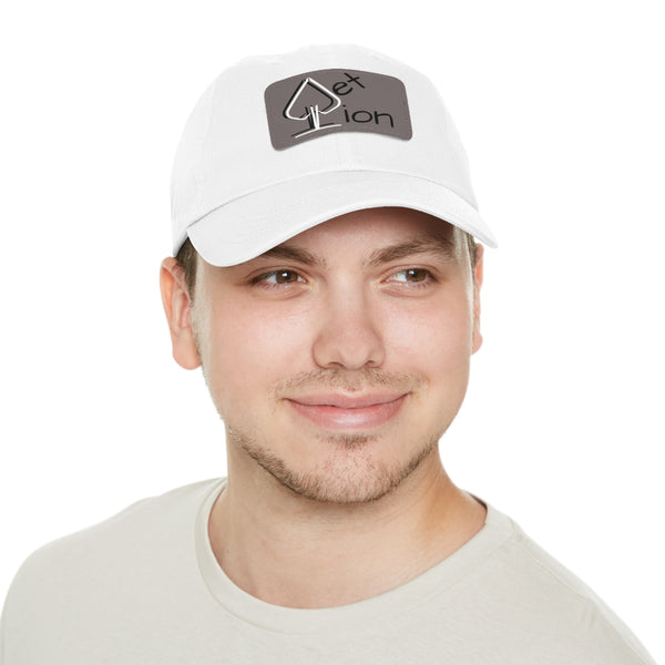 Reflection by JetLion – Premium Dad Hat with JetLionApp Spade Logo Patch | Clean, Minimal, Intentional