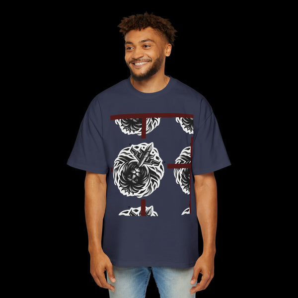 Resolute by JetLion – Statement Graphic Tee | Unshaken. Unmoved. Unapologetic. | Stylish Men's Oversized Tee, Graphic Tee, Casual Wear, Comfortable Shirt, Streetwear Fashion, Gift for Him