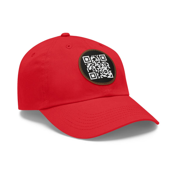 Cipher by JetLion – QR Patch Dad Hat for Silent Impact & Coded Presence Perfect for Casual Outfits, Gifts, Summer, Outdoor Adventures, Unique Accessories