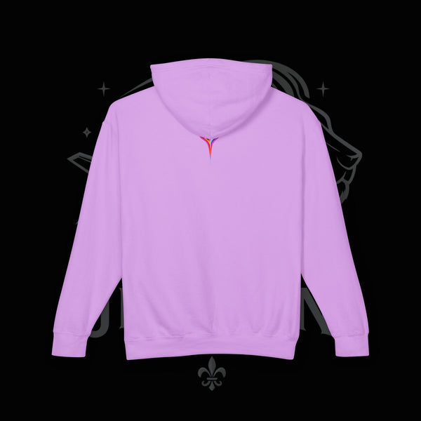 JetLion Present StarBurst Signature Lightweight Hoodie V1 — "JetLion" Cosmic Infused Graphic Sweatshirt