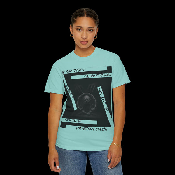 Phrazorblade by JetLion presents Detach | Inspirational Graphic Tee, Motivational T-Shirt, Unisex Casual Wear, Gift for Dreamers, Everyday Comfort, Unique Statement Shirt