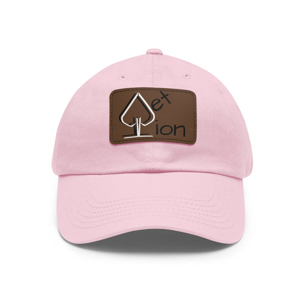 Reflection by JetLion – Premium Dad Hat with JetLionApp Spade Logo Patch | Clean, Minimal, Intentional