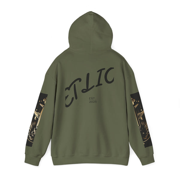 Manifest by JetLion Racer Hoodie:  Unisex Luxury Streetwear x Gift for Him x JetLion Signature Drop
