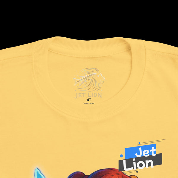 Imagine Toddler Tee by JetLion | For the Brave & Becoming: Fun Cartoon Design for Kids, Perfect Gift for Birthdays, Playdates, or Family Outings, Boy's Shirt, Toddler