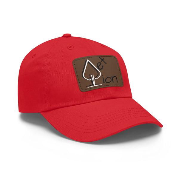 Reflection by JetLion – Premium Dad Hat with JetLionApp Spade Logo Patch | Clean, Minimal, Intentional