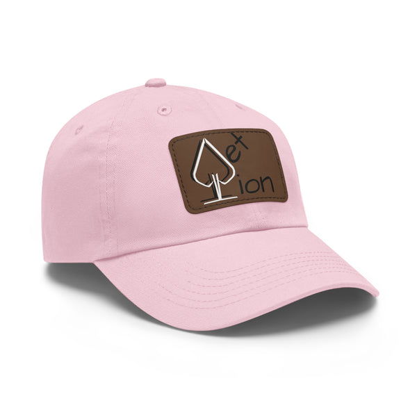 Reflection by JetLion – Premium Dad Hat with JetLionApp Spade Logo Patch | Clean, Minimal, Intentional
