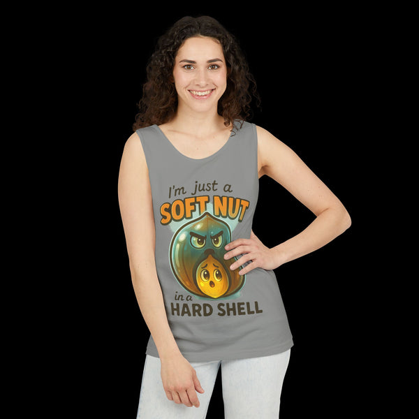 Phrazorblade by JetLion presents OnGuard – Emotional Armor Tank for the Bold and Reserved | Summer Wear, Gift for Him/Her, Casual Layering, Animal Lovers
