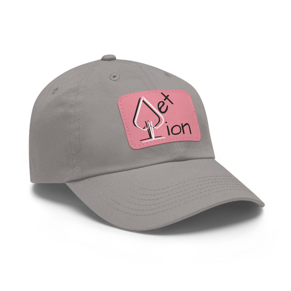 Reflection by JetLion – Premium Dad Hat with JetLionApp Spade Logo Patch | Clean, Minimal, Intentional