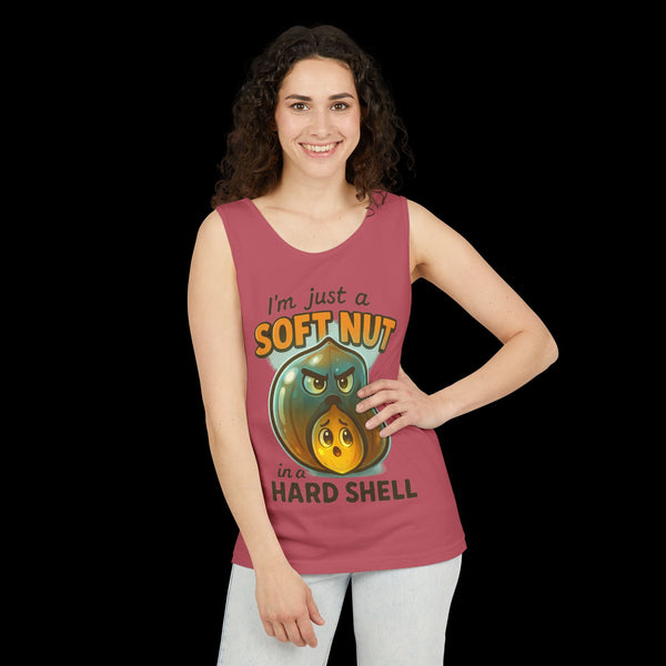 Phrazorblade by JetLion presents OnGuard – Emotional Armor Tank for the Bold and Reserved | Summer Wear, Gift for Him/Her, Casual Layering, Animal Lovers