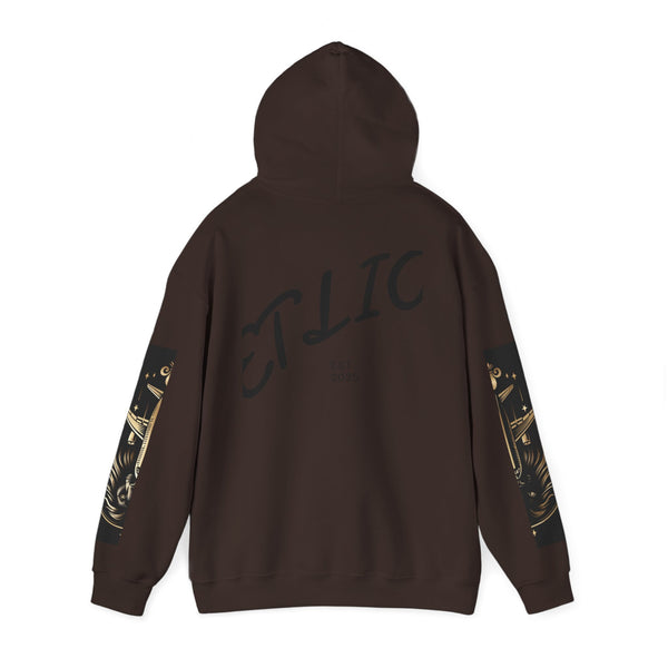 Manifest by JetLion Racer Hoodie:  Unisex Luxury Streetwear x Gift for Him x JetLion Signature Drop
