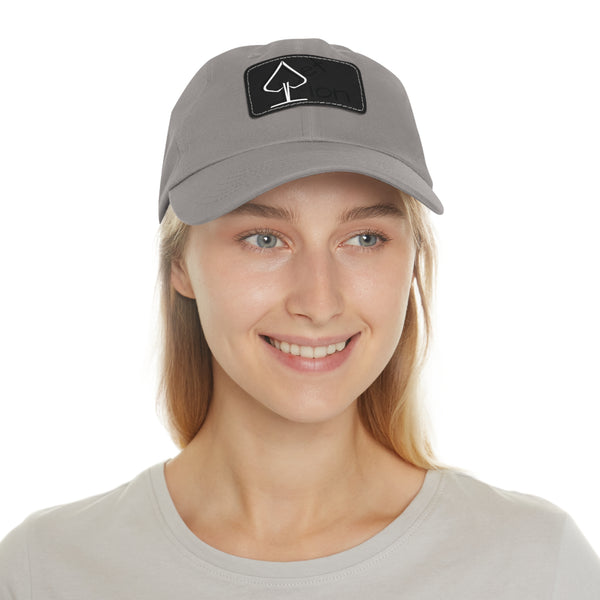 Reflection by JetLion – Premium Dad Hat with JetLionApp Spade Logo Patch | Clean, Minimal, Intentional