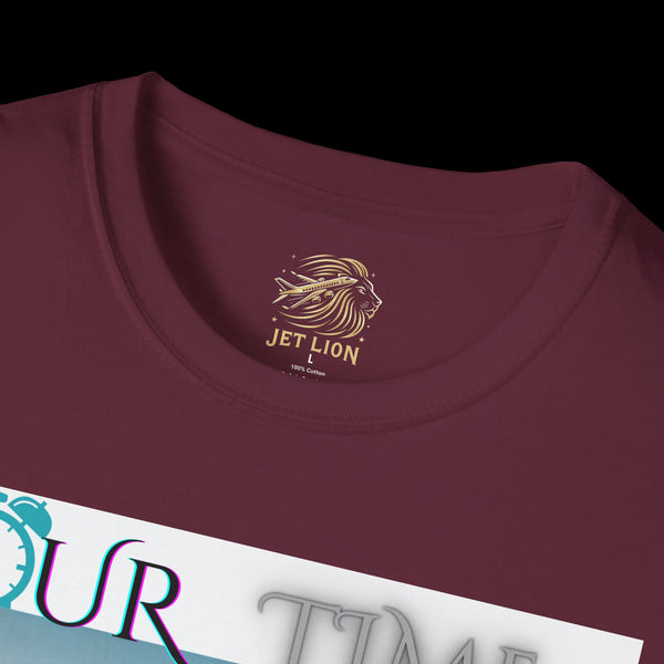 Duperfans by JetLion presents Ambassadress | Our Time. Our Way. Tee, Trendsetter Tee, Unisex Softstyle Tee, Animated Style Shirt, Perfect Gift for Kids & Teens