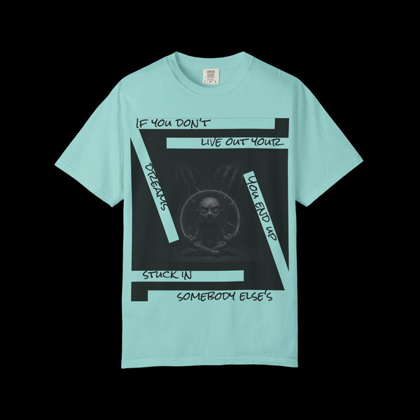 Phrazorblade by JetLion presents Detach | Inspirational Graphic Tee, Motivational T-Shirt, Unisex Casual Wear, Gift for Dreamers, Everyday Comfort, Unique Statement Shirt