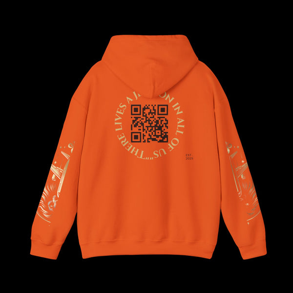 Manifest by JetLion Streak Hoodie:  Unisex Luxury Streetwear x Gift for Him x JetLion Signature Drop