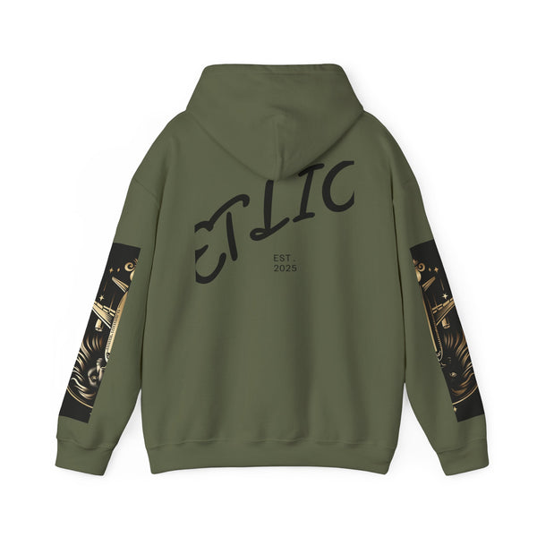 Manifest by JetLion Racer Hoodie:  Unisex Luxury Streetwear x Gift for Him x JetLion Signature Drop