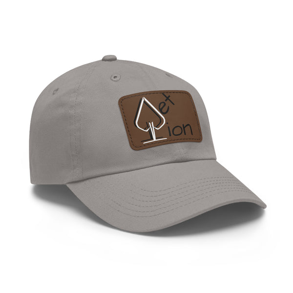 Reflection by JetLion – Premium Dad Hat with JetLionApp Spade Logo Patch | Clean, Minimal, Intentional